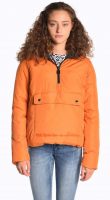 Bavlnená bunda v oranžovej alebo hnedej farbe