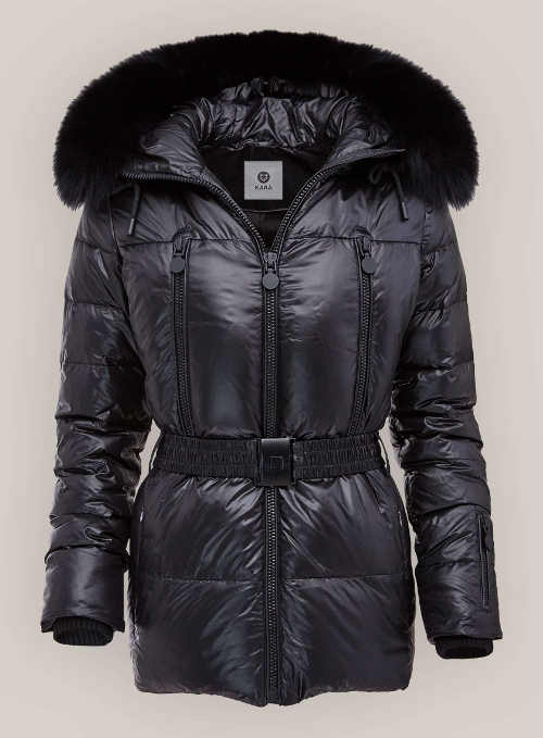Luxusná dámska zimná bunda Kara black