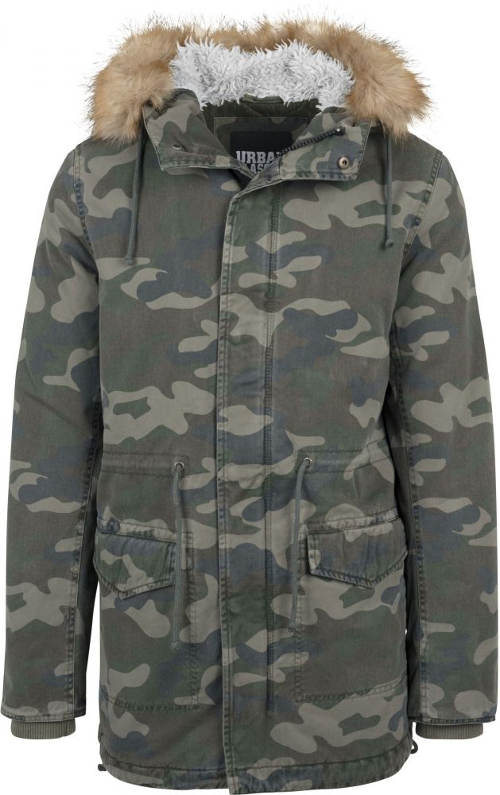 Pánska zimná bunda v army štýle