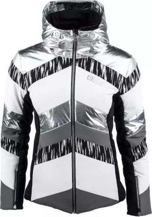 Luxusná dámska lyžiarska bunda z kvalitného materiálu